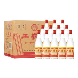 剑南春 工农牌 工农酒  52度 500ml*12瓶 整箱装 浓香型白酒价格多少钱？