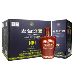 汾酒 老白汾酒 封坛15 53%vol 清香型白酒 475ml*6瓶 整箱装行情价多少