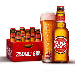 SUPER BOCK 超级波克 经典黄啤市场价多少钱？