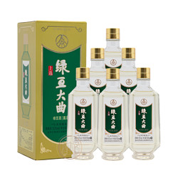 WULIANGYE 五粮液 绿豆大曲 52度浓香型绿豆酒 500ml*6瓶电商补贴价多少钱？