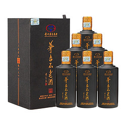 MOUTAI 茅台 53度酱香型白酒 不老酒同道同德 500ml*6瓶礼盒装电商卖多少钱？