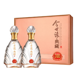 今世缘 典藏 D30 49%vol 柔雅型白酒 500ml*2瓶市场价多少钱？