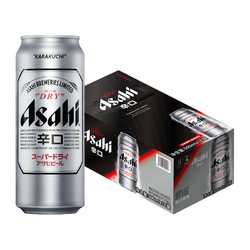 Asahi 朝日啤酒 超爽系列辛口风味生啤500mlx18罐整箱装日式生啤酒拼团价多少钱？