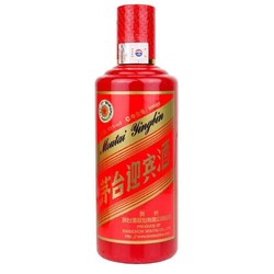 MOUTAI 茅台 迎宾酒 官方补贴 迎宾中国红礼盒装酱香型53度500ml*1拼团价多少钱？