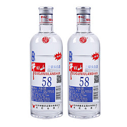 Niulanshan 牛栏山 绵柔圆玻国际版二锅头58度清香型白酒500ml*2瓶58度500最终到手价多少钱？