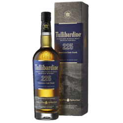 TULLIBARDINE 图里巴丁 Tullibardine 苏格兰洋酒 高地产区43度单一麦芽威士忌700ml 图里巴丁225苏玳桶威士忌电商补贴价多少钱？