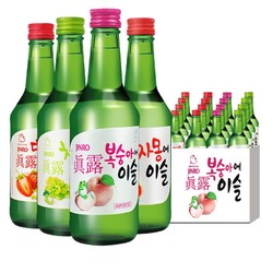 Jinro 真露 韩国原装进口真露360ML*12瓶装青葡萄西柚李子草莓味果味烧酒13度最终到手价多少钱？