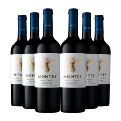 MONTES 蒙特斯 天使系列干红葡萄酒750ML*6瓶送12瓶行情价多少