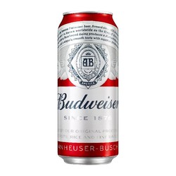 Budweiser 百威 淡色拉格啤酒450ml*18听包邮价多少钱？