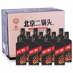 YONGFENG 永丰牌 北京二锅头 黑金版 42度 清香型白酒 500ml*12瓶 整箱行情价多少