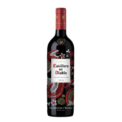 Casillero del Diablo 红魔鬼 尊龙 赤霞珠干型红葡萄酒 750ml行情价多少