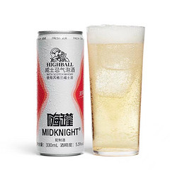 MIDKNIGHT 嗨罐 苏格兰威士忌嗨棒highball5.5度微醺气泡酒清爽型3包邮价多少钱？