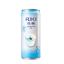 RIO 锐澳 3度微醺乳酸菌口味330ml*1果酒洋酒预调鸡尾酒罐装电商卖多少钱？