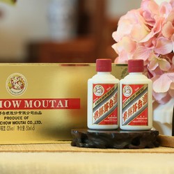 MOUTAI 茅台 飞天茅台 海外版 2022年 53%vol 酱香型白酒 50ml*5瓶 金色条盒装电商卖多少钱？