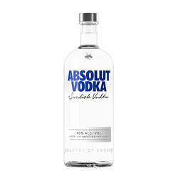 ABSOLUT VODKA 绝对伏特加 ABSOLUT绝对伏特加原味1000ml瑞典进口洋酒基酒拼团价多少钱？