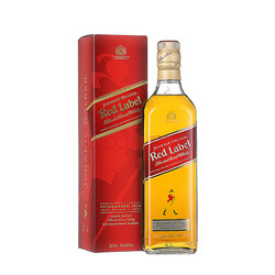 JOHNNIE WALKER 尊尼获加 红牌 调和 苏格兰威士忌 40%vol 1L 礼盒装市场价多少钱？