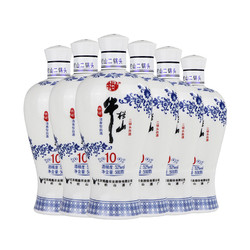 Niulanshan 牛栏山 二锅头白酒52度典藏10 清香型500ml*6瓶整箱装白度白酒包邮价多少钱？