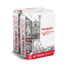 Würenbacher 瓦伦丁 小麦白啤酒 500ml*4听批发价多少钱？