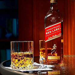 JOHNNIE WALKER 尊尼获加 J. Walker红牌2瓶组合装调和威士忌700ml*2 (无盒磨码）价格多少钱？