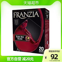 FRANZIA 风时亚 浓郁 干红葡萄酒 13.5%vol批发价多少钱？