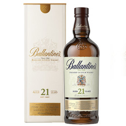 Ballantine's 百龄坛 21年700ml 苏格兰威士忌洋酒 700ml电商补贴价多少钱？