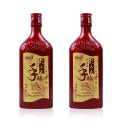 孔乙己 中粮孔乙己正宗绍兴黄酒手酿六年陈特型半干黄酒500mL*2瓶电商卖多少钱？