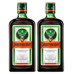 Jagermeister 野格 德国原瓶进口 野格圣鹿利口酒500ml*2 正品行货原装洋酒力娇酒最终到手价多少钱？