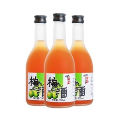 千贺寿 梅酒350ml*3瓶梅子酒青梅酒女士果酒甜酒利口酒洋酒批发价多少钱？