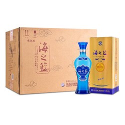 YANGHE 洋河 42度 洋河蓝色经典海之蓝520ml*6  低度 白酒行情价多少