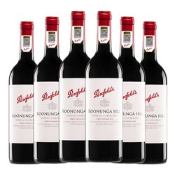 Penfolds 奔富 寇兰山设拉子赤霞珠干红葡萄酒750ml*6支整箱行情价多少