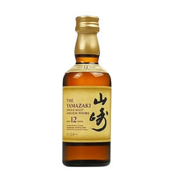 SUNTORY 三得利 YAMAZAKI 山崎 12年 单一麦芽 日本威士忌 43%vol 50ml 单瓶装电商补贴价多少钱？