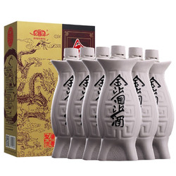 JINSHA 金沙 回沙酒 鱼儿酒 酱香型白酒 53度 500ml*6瓶 整箱装行情价多少