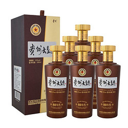 MOUTAI 茅台 贵州大曲 80年代 53%vol 酱香型白酒 500ml*6瓶 整箱装最终到手价多少钱？