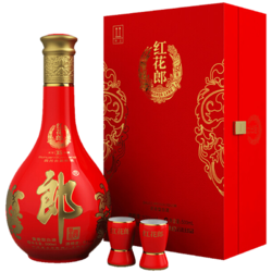 LANGJIU 郎酒 红花郎15 53%vol 酱香型白酒 500ml 礼盒装 赠红花郎小酒100ml价格多少钱？