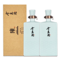 今良造 陈酒 52度 浓香型白酒 500ml*2 礼盒电商卖多少钱？