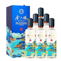 金六福 铭藏10  白酒 五粮酿造 50度 浓香型白酒 500ml*6瓶 整箱装价格多少钱？