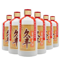 JIUFENG 久丰 窖藏老酒酱香型白酒53度500ml*6瓶送礼整箱白酒纯粮食酒 6瓶包邮价多少钱？