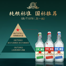 YONGFENG 永丰牌 北京二锅头官方旗舰店42度清香型白酒口粮酒12瓶出口小方瓶包邮价多少钱？