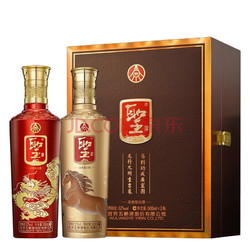 WULIANGYE 五粮液圣酒龙马精神52度浓香型白酒500ml*2瓶拼团价多少钱？_