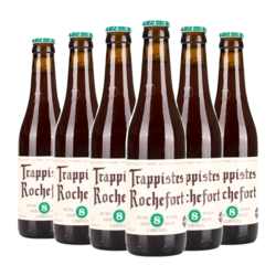 Trappistes Rochefort 罗斯福 比利时原装进口啤酒  罗斯福8号5瓶最终到手价多少钱？