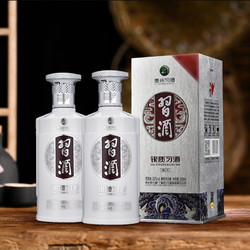 XIJIU 习酒 贵州习酒 银质习酒53度酱香型白酒送礼宴请 500mL*4瓶第三代电商卖多少钱？