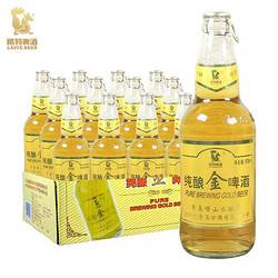 LAOTE 崂特 纯酿金啤酒 500ml *12瓶 整箱装 国产 年货送礼电商补贴价多少钱？