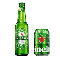 Heineken 喜力 啤酒330ml*1瓶 喜力啤酒330ml*1听经典瓶装电商卖多少钱？