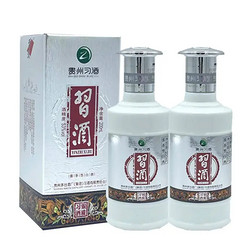 XIJIU 习酒 贵州习酒 53度200ml酱香型白酒小酒 银质200ml*2瓶装电商卖多少钱？