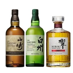 HIBIKI 響 响和风醇韵 日本调和型威士忌 700ml 原装进口洋酒三得利威士忌 2021版三剑客限量拼团价多少钱？