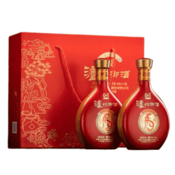 泸州老窖 股份泸州御酒虎年生肖纪念酒500ML*2瓶浓香型白酒礼盒装最终到手价多少钱？