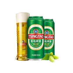 TSINGTAO 青岛啤酒 经典  500ml*24听量贩装 赠纯生500MLX8听包邮价多少钱？