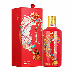 MOUTAI 茅台 喜宴 中国红 43%vol 酱香型白酒 500ml 单瓶装电商补贴价多少钱？