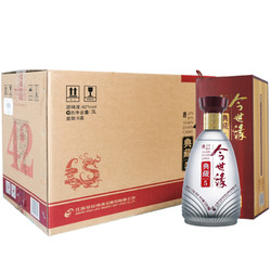 今世缘 典藏5年500ml*6整箱装浓香型42度白酒婚礼用酒节日送礼酒水包邮价多少钱？