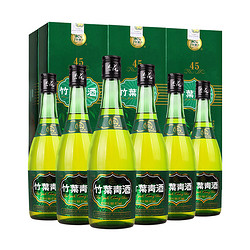 竹叶青 酒白酒汾酒45度牧童竹叶青酒475mL*6瓶装露酒 官方旗舰店包邮价多少钱？